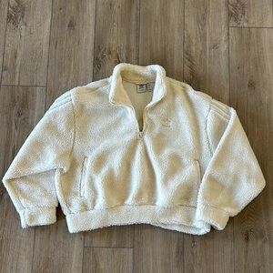 Adidas Sherpa Half zip pull-over